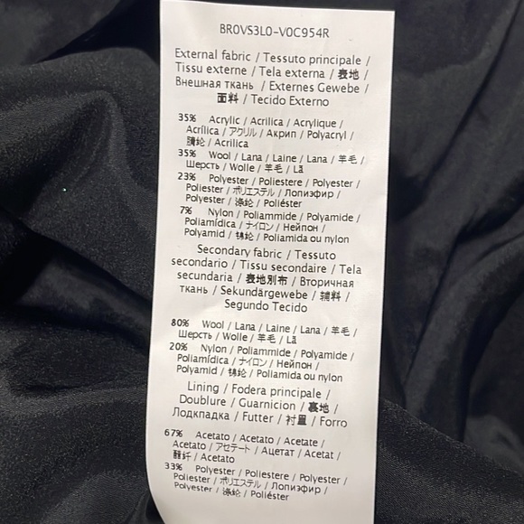 NWT RED Valentino Woman WOOL BLEND Tweed Dress Size 6 - Picture 13 of 16